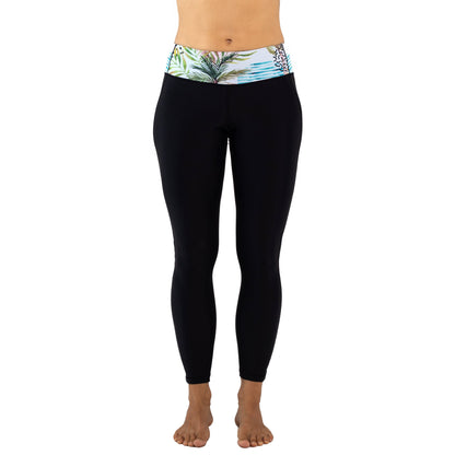 Zealous Clothing Sirena Surf and Yoga Leggings Pastel Tropics